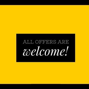 If you like something, make an offer!❣️